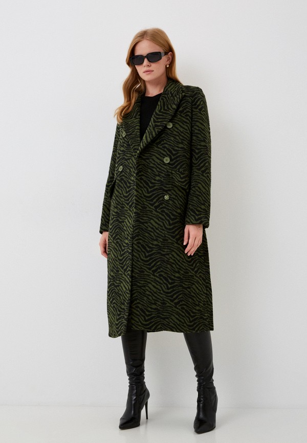 Пальто Снежная Королева разноцветный, размер 48, фото 2