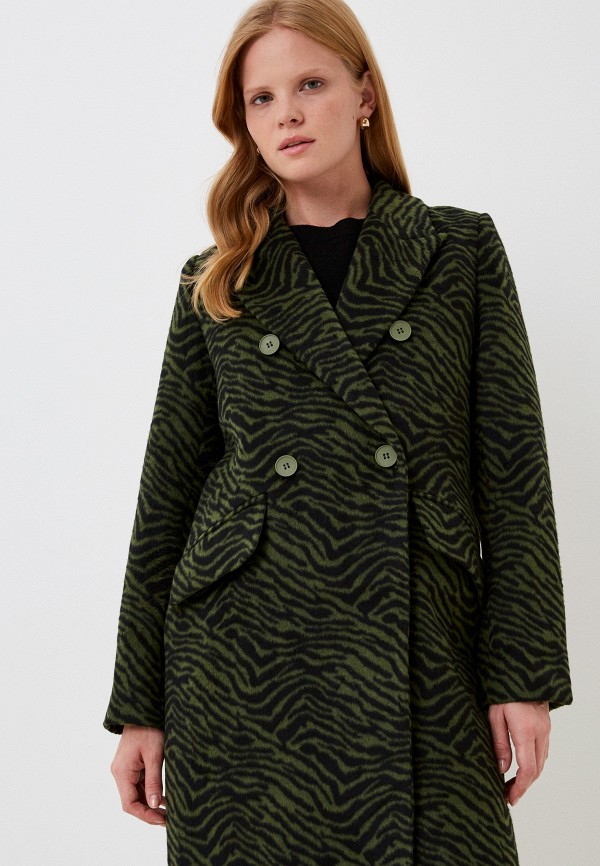 Пальто Снежная Королева разноцветный, размер 48, фото 4