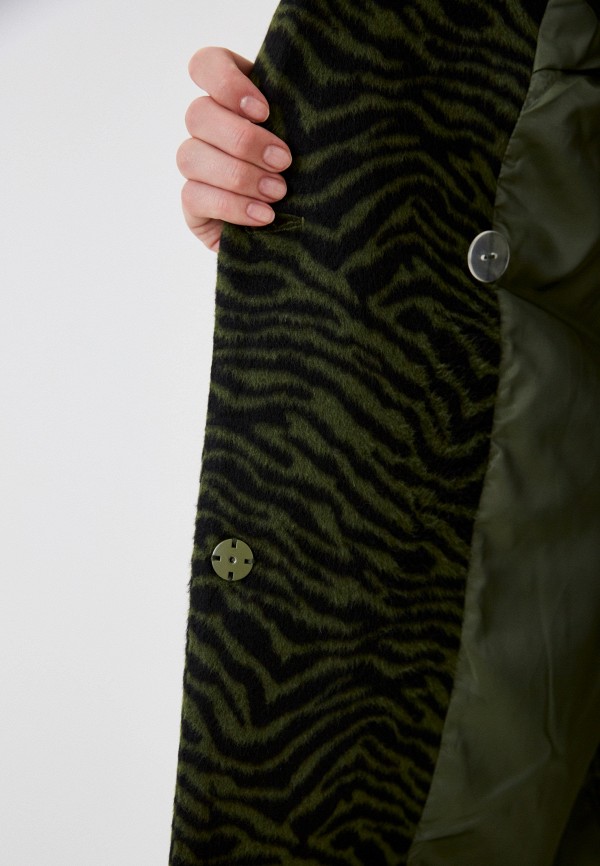 Пальто Снежная Королева разноцветный, размер 48, фото 5