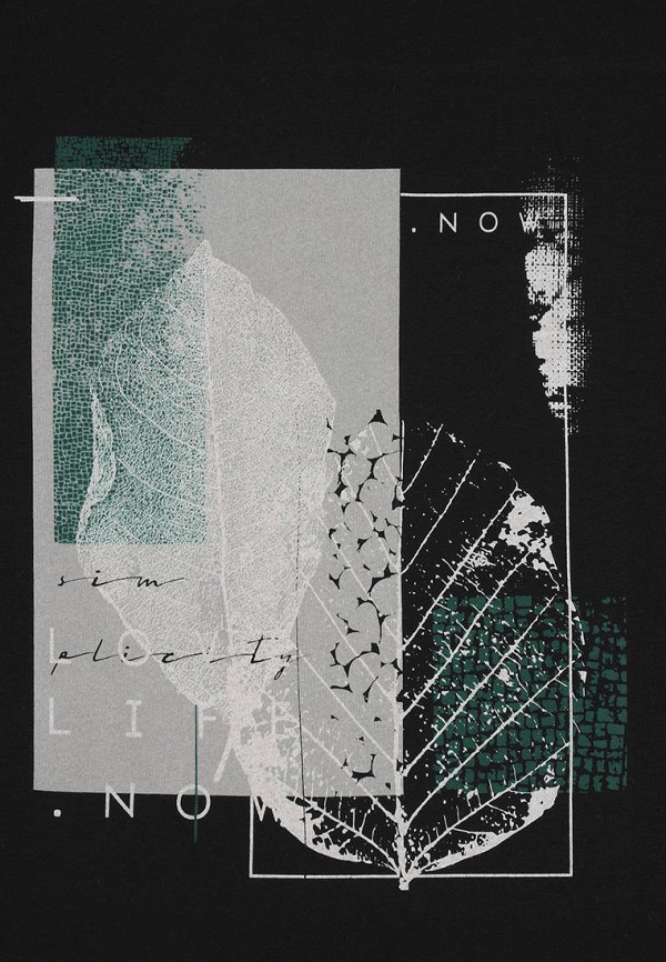 Лонгслив Апрель черный, размер 60, фото 5