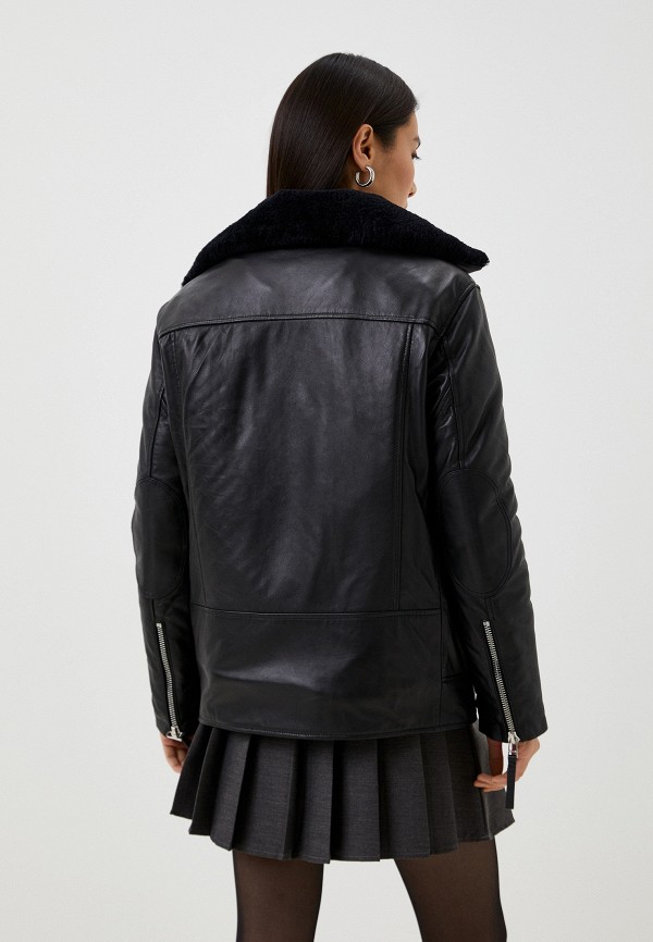 фото Куртка кожаная утепленная neohit