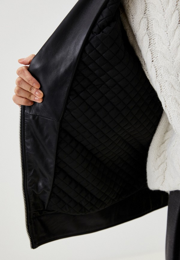 фото Куртка кожаная утепленная neohit