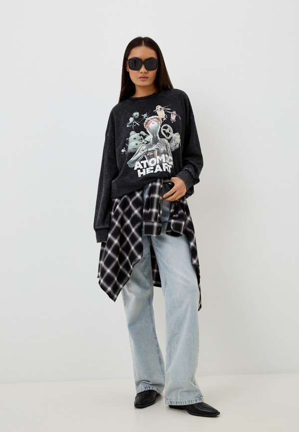 Свитшот Befree серый, размер 46, фото 2