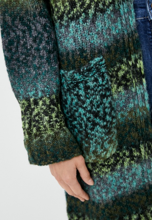 Кардиган Stefanel разноцветный, размер 40, фото 4