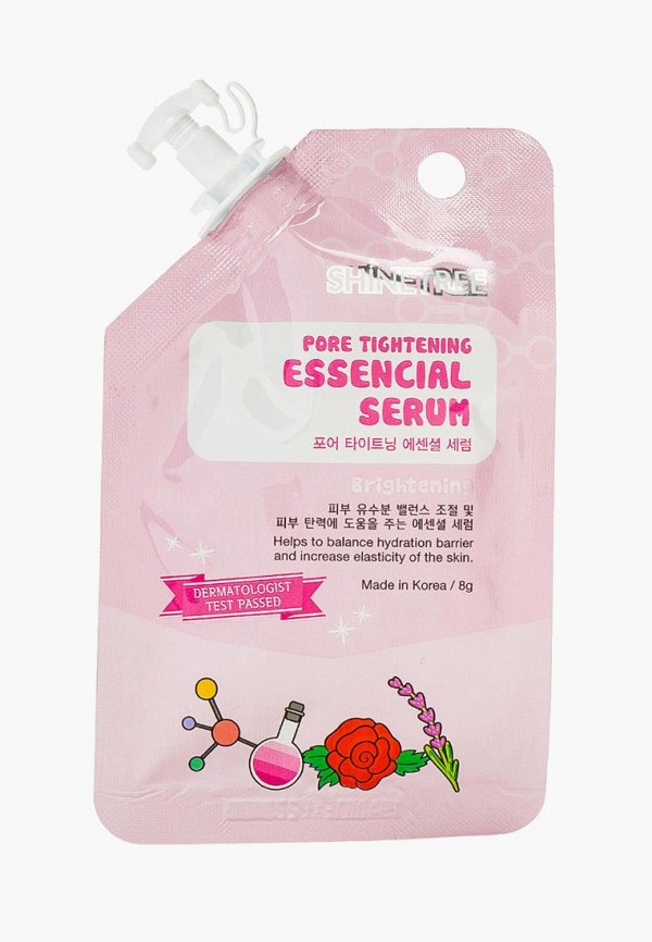 

Сыворотка для лица Shinetree, Розовый, Pore Tightening Essencial Serum, 8 мл