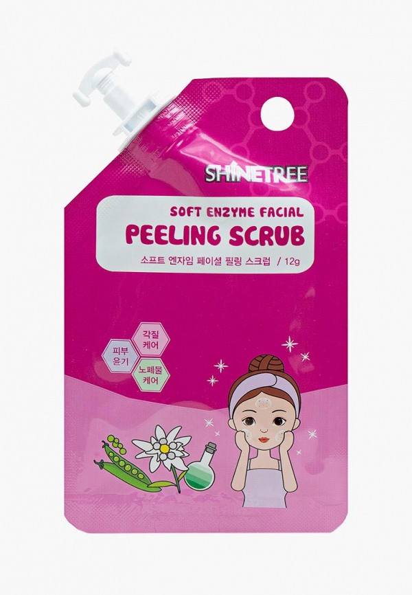 

Скраб для лица Shinetree, Розовый, Shinetree MP002XW0Z0AB