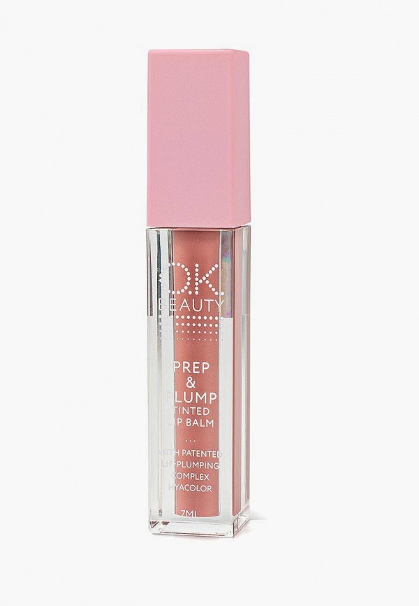

Блеск для губ OK Beauty, Розовый, увлажняющий, розовый, 7 мл