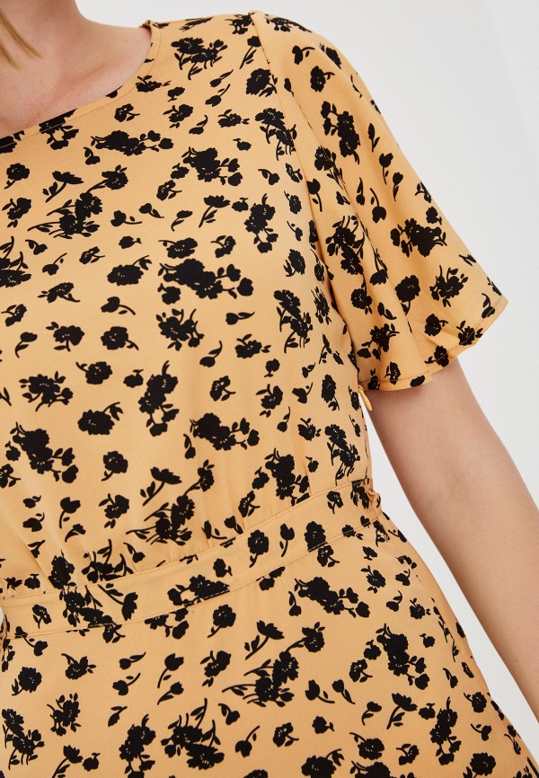 Платье Froggi бежевый, размер 44, фото 4