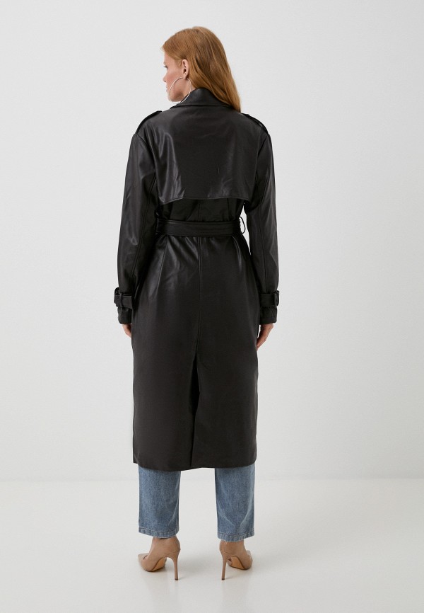 Плащ Modis коричневый, размер 44, фото 3