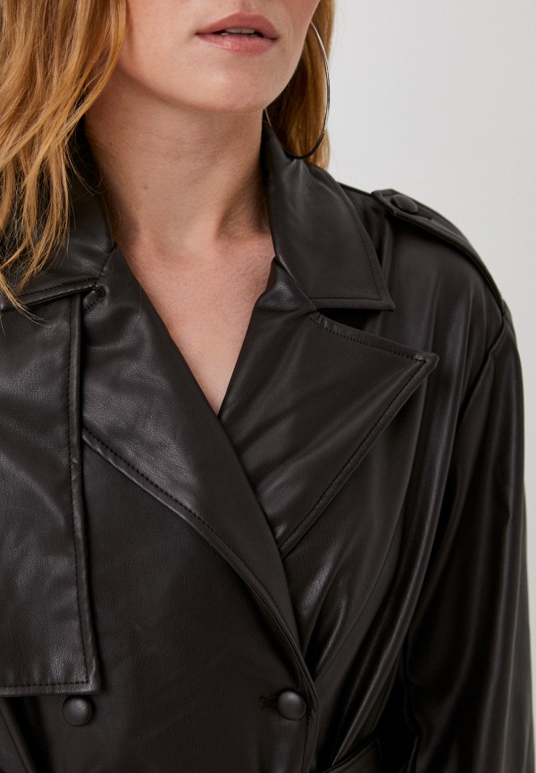 Плащ Modis коричневый, размер 44, фото 5