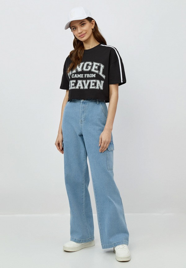 Футболка Modis черный, размер 46, фото 2