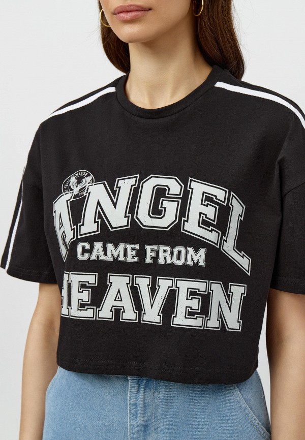 Футболка Modis черный, размер 46, фото 4