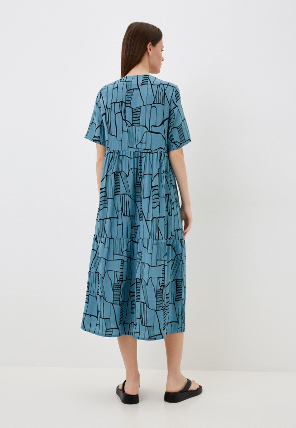 Платье Adele Fashion бирюзовый, размер 44, фото 3