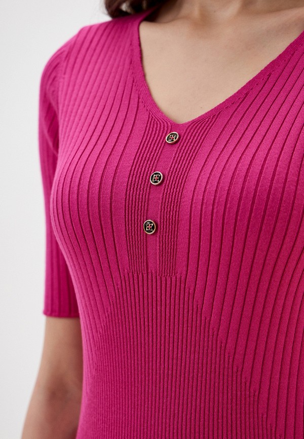 Пуловер Vitacci цвет Фуксия  Фото 4