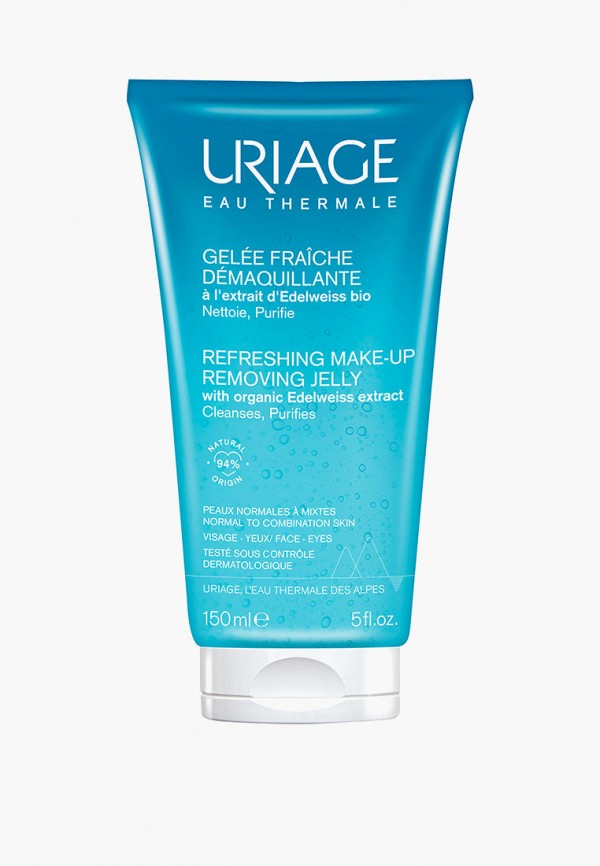 Гель для снятия макияжа Uriage освежающий, для нормальной и комбинированной кожи