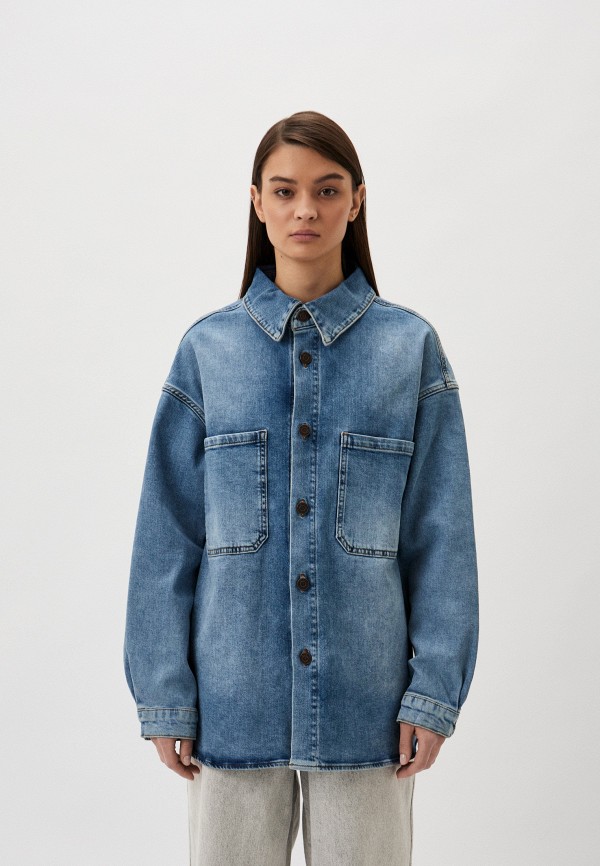 

Рубашка джинсовая BLCV, Голубой, Hallstrom Vintage Blue S