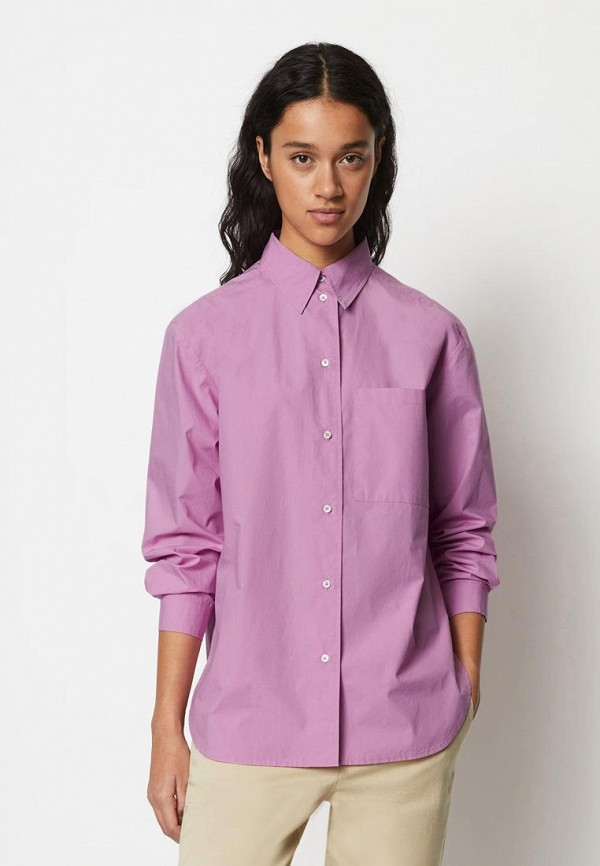Рубашка Marc O'Polo цвет Фиолетовый 