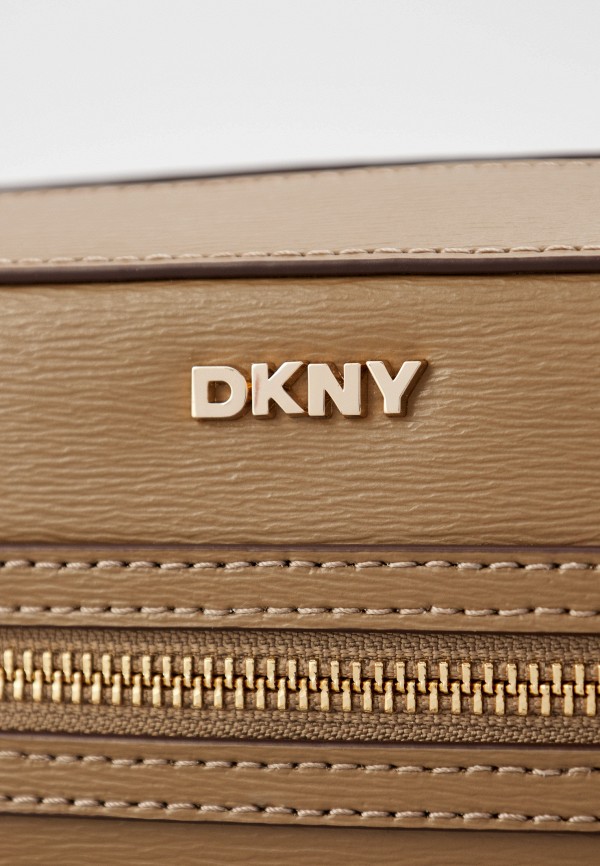 Сумка DKNY цвет Коричневый  Фото 3