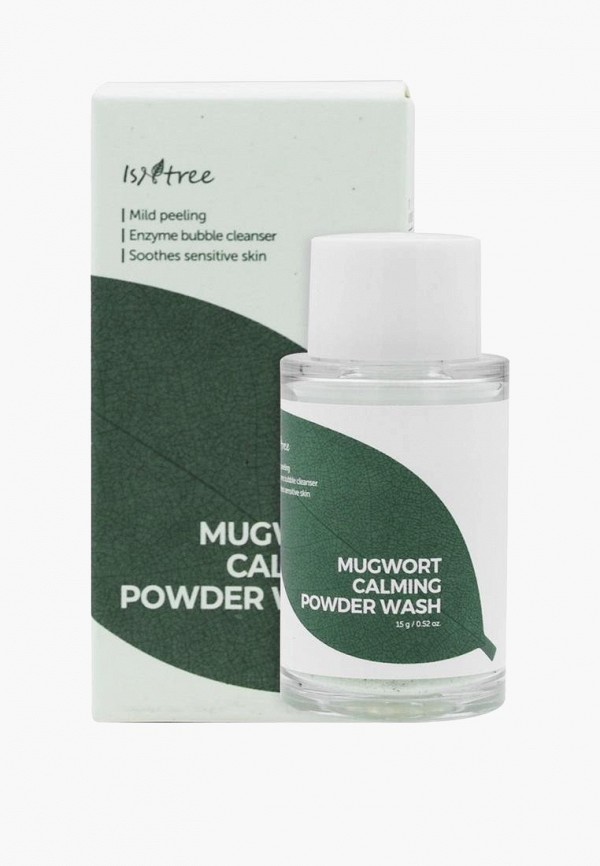 Пудра энзимная IsnTree Успокаивающая с полынью Mugwort Calming Powder Wash, 15 г