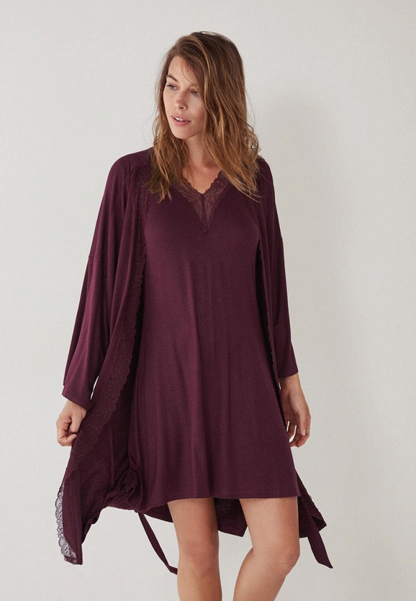 

Халат домашний women'secret, Бордовый