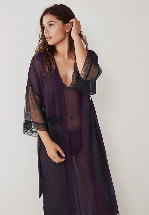 

Халат домашний women'secret, Фиолетовый, women'secret MP002XW0ZXV9