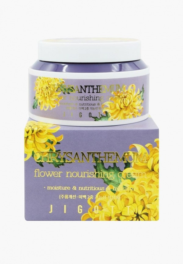 Крем для лица Jigott Питательный с экстрактом хризантемы Chrysanthemum Flower Nourishing Cream 100 мл