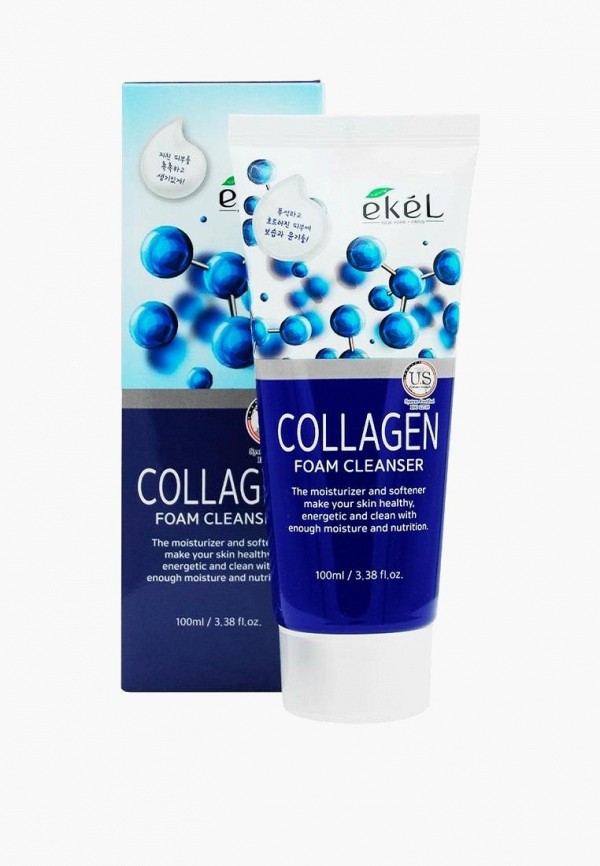 Пенка для умывания Ekel с коллагеном антивозрастная Foam Cleanser Collagen, 100 мл