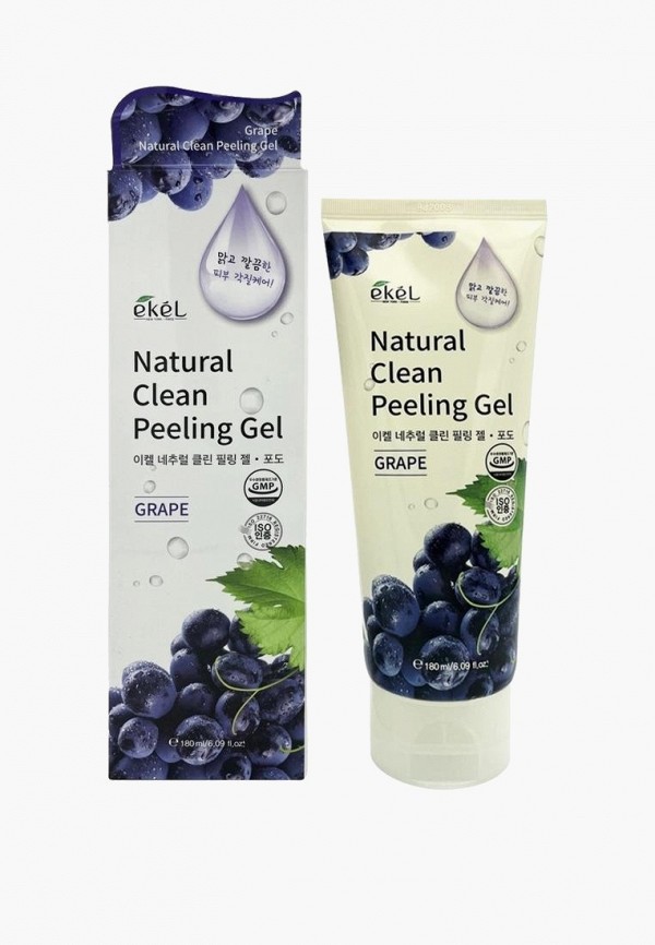 Пилинг для лица Ekel Пилинг-скатка с экстрактом винограда Grape Natural Clean Peeling Gel, 180 мл