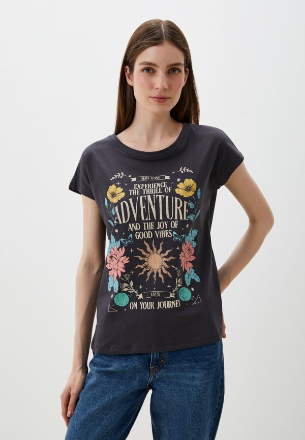 

Футболка Mavi, Серый, SHORT SLEEVE TOP