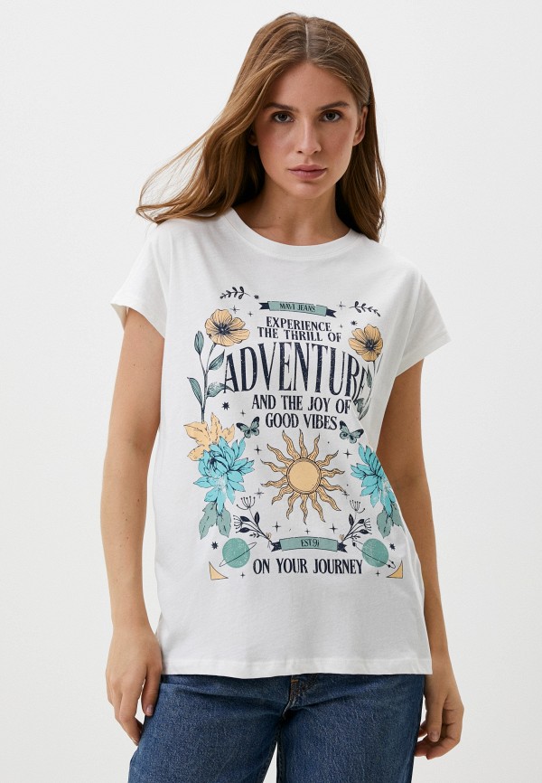 

Футболка Mavi, Белый, SHORT SLEEVE TOP