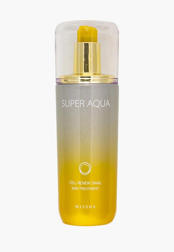 

Тоник для лица Missha, Прозрачный, Super Aqua Cell Renew Snail Skin Treatment, 130 мл