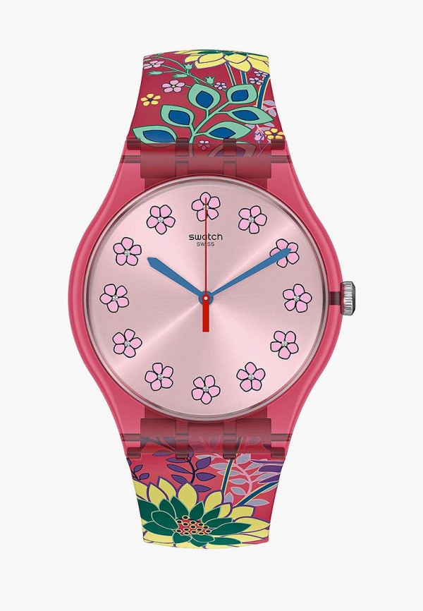 

Часы Swatch, Розовый, DHABISCUS