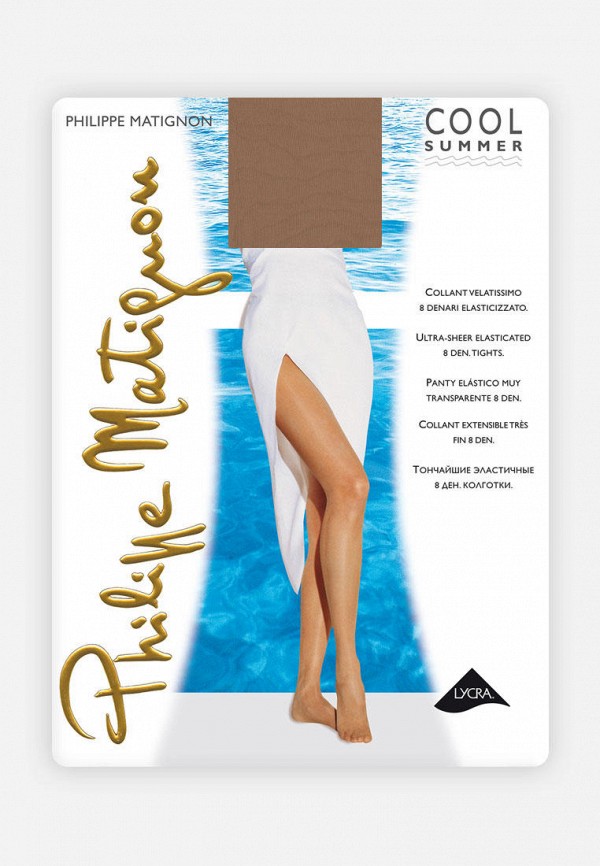 

Колготки Philippe Matignon, Бежевый, COOL SUMMER 8 DEN