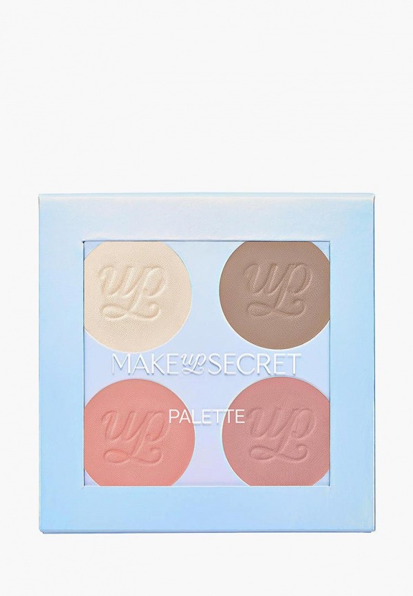 

Палетка для лица Make-Up Secret, Разноцветный, EVERYDAY, 4,5 гр