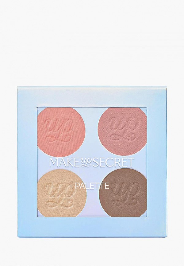 

Палетка для лица Make-Up Secret, Разноцветный, BRONZE’N’ROUGE, 4,5 гр