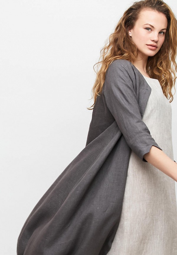 

Жакет Linen Pleasure, Серый, Linen Pleasure MP002XW107OV