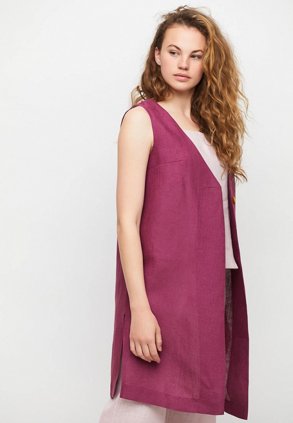 

Жилет Linen Pleasure, Фиолетовый, Linen Pleasure MP002XW107OX