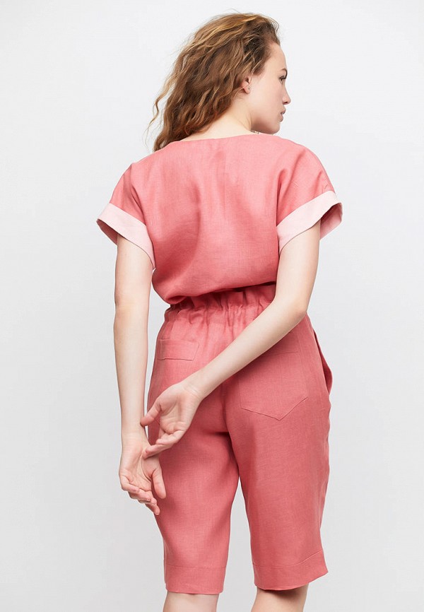 

Блуза Linen Pleasure, Розовый, Linen Pleasure MP002XW107P6