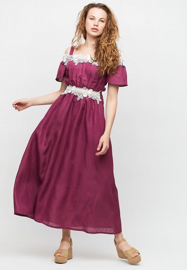 

Платье Linen Pleasure, Фиолетовый
