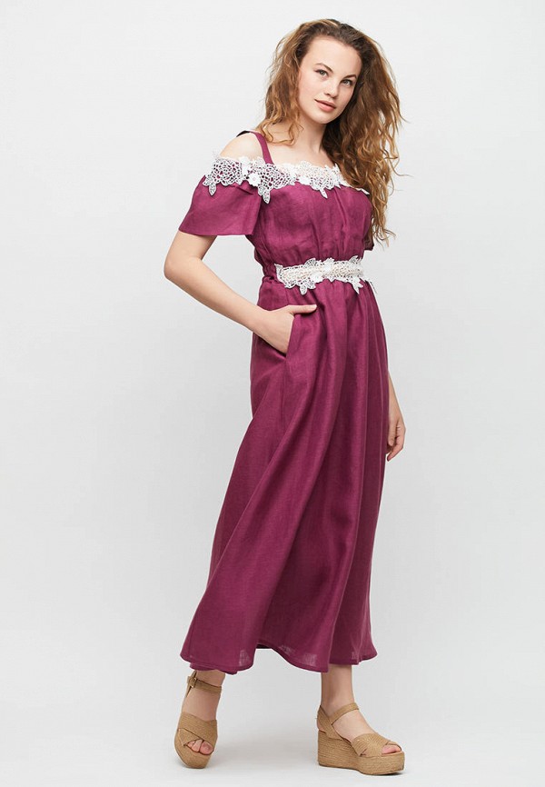 

Платье Linen Pleasure, Фиолетовый, Linen Pleasure MP002XW107S7