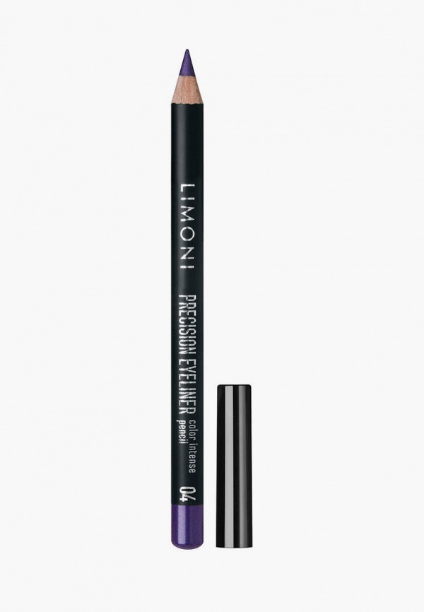 

Карандаш для глаз Limoni, Фиолетовый, Precision Eyeliner 04, 1,7 г