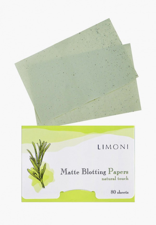 

Салфетки матирующие Limoni, Зеленый, 80 шт.
