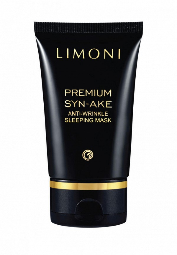 Маска для лица Limoni ночная несмываемая антивозрастная с пептидами Premium Syn-Ake, 50 мл