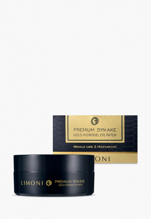 

Патчи для глаз Limoni, Прозрачный, антивозрастные со змеиным ядом, 60 шт