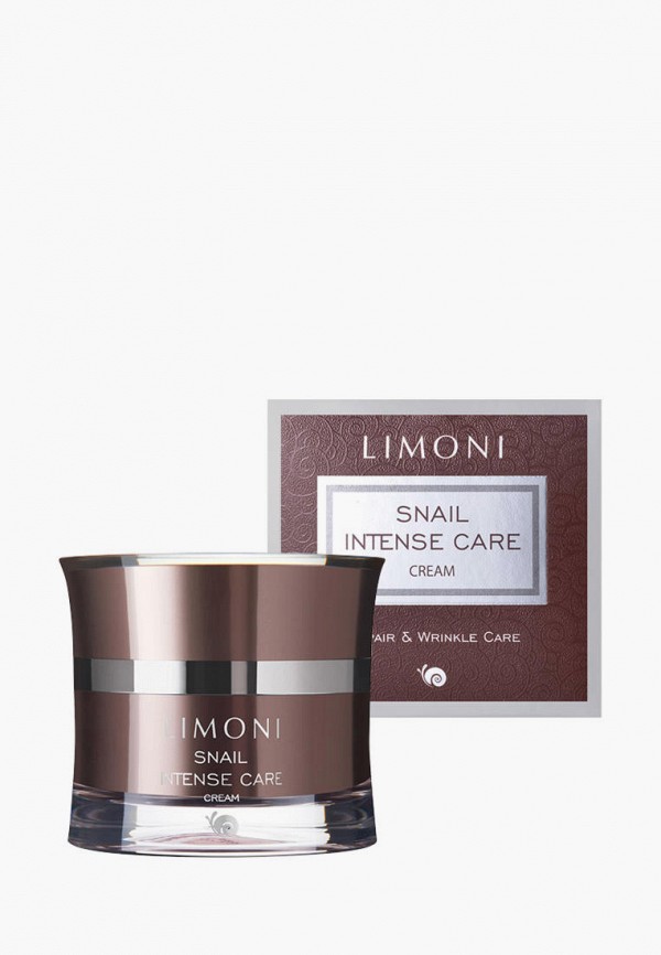 

Крем для лица Limoni, Коричневый, интенсивный с экстрактом секреции улитки, 50 мл