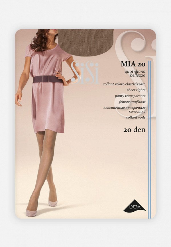 

Колготки Sisi, Бежевый, MIA, 20 DEN