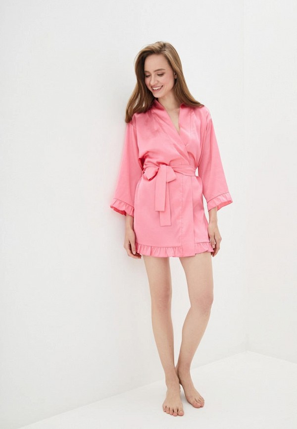 

Халат домашний Pearl Fashion Group, Розовый, Pearl Fashion Group MP002XW10DF3