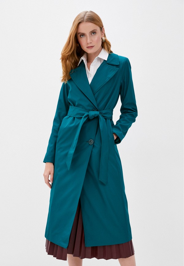 

Плащ Meltem Collection, Бирюзовый, П405