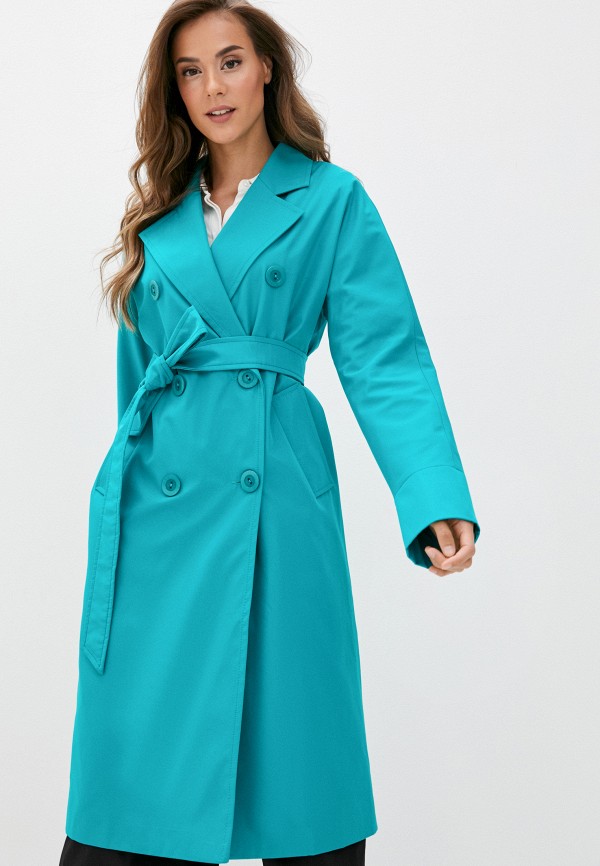 

Плащ Meltem Collection, Бирюзовый
