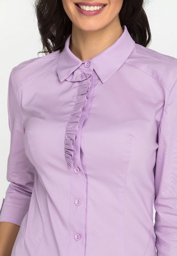 Рубашка Gloss цвет фиолетовый  Фото 3